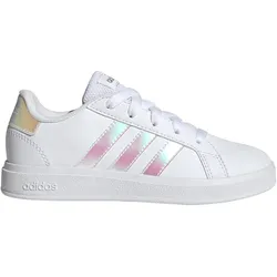 adidas Grand Court Lace Tennis Sneaker Kinder GY2326 - cloud white/iridescent/cloud white 36 2/3