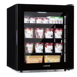 IceAge 88 Gefrierschrank 88 Liter EEK E 3 Etagen Thermostat Glasfront