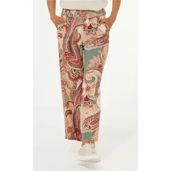 Modal-Hose in Druck beige in Größe 52 von DW-Shop, Beige, 52