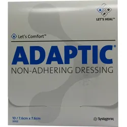 Adaptic 7.6x7.6cm Feuchte Wundauflage 10 ST
