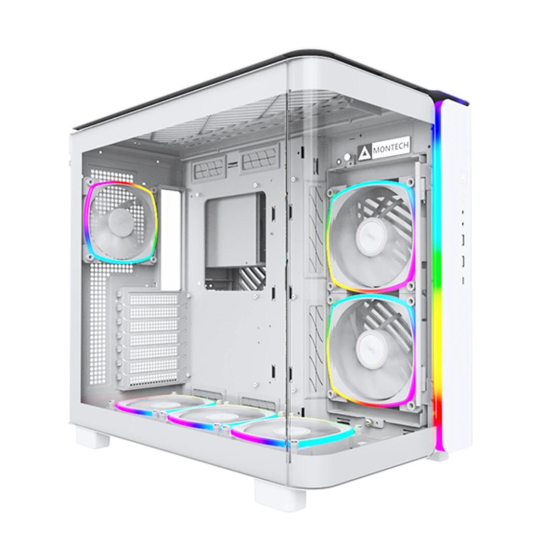 Montech PC Gehäuse King 95 Pro Mid-Tower Weiß KING95PROW