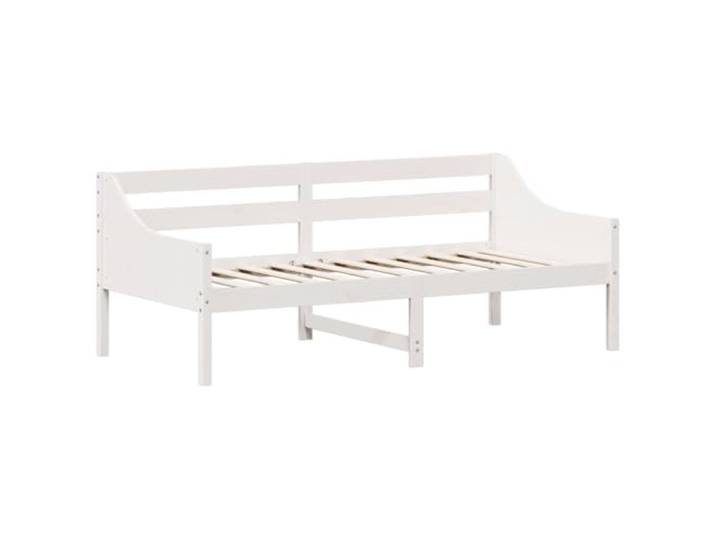 vidaXL Tagesbett ohne Matratze Weiß 90x190 cm Massivholz Kiefer