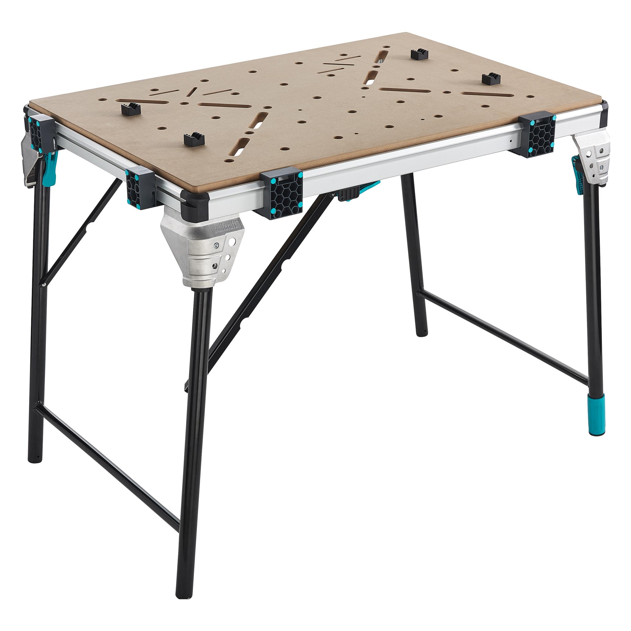 wolfcraft 1 MASTER work 1600 Arbeitstisch (111 cm, 76.50 cm) (6909000)