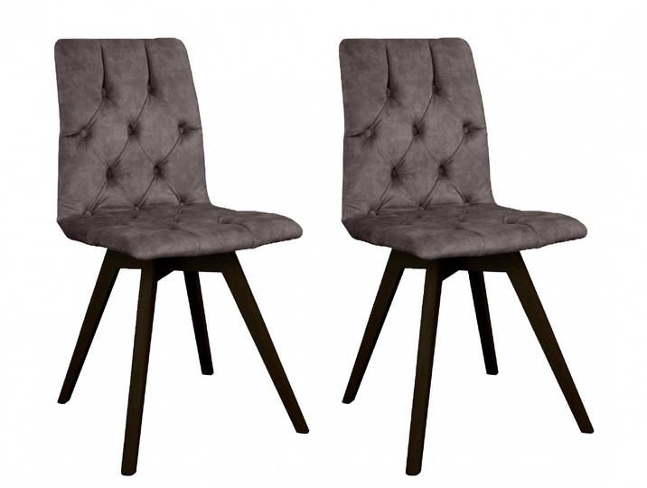 Esszimmerstuhl GOODPRODUCT Rania , braun (braun, buche wenge), B:45cm H:91cm T:55cm, Holzwerkstoff, Massivholz, Stühle, Esszimmerstuhl, mit Massivholzbeinen