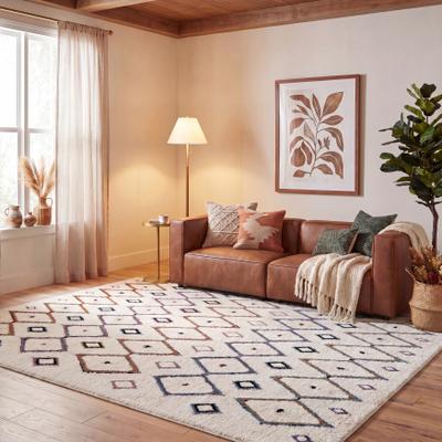 SAFAVIEH Handmade Casablanca Sumeyye Shag Wool Rug