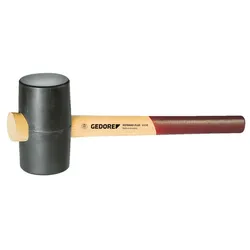 GEDORE Gummihammer 0,4 kg Ø 55 mm Kopf: Gummi schwarz/braun