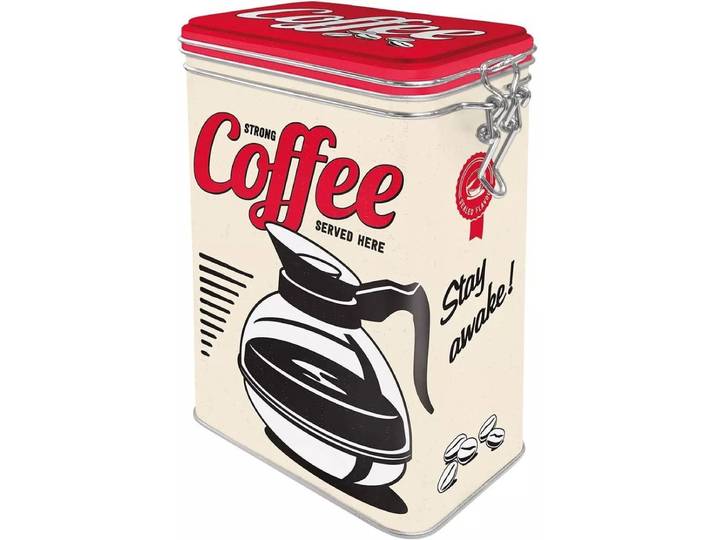 Bewaarblik - Strong Coffee Served Here