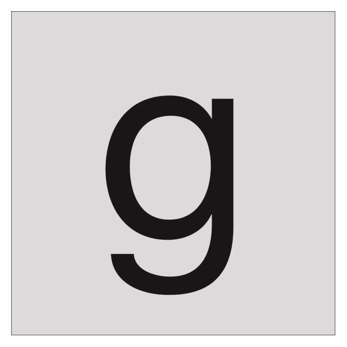 RZB Zubehör 99222.013.G-K Klebebuchstabe 100mm klein "g" (99222.013.G-K)