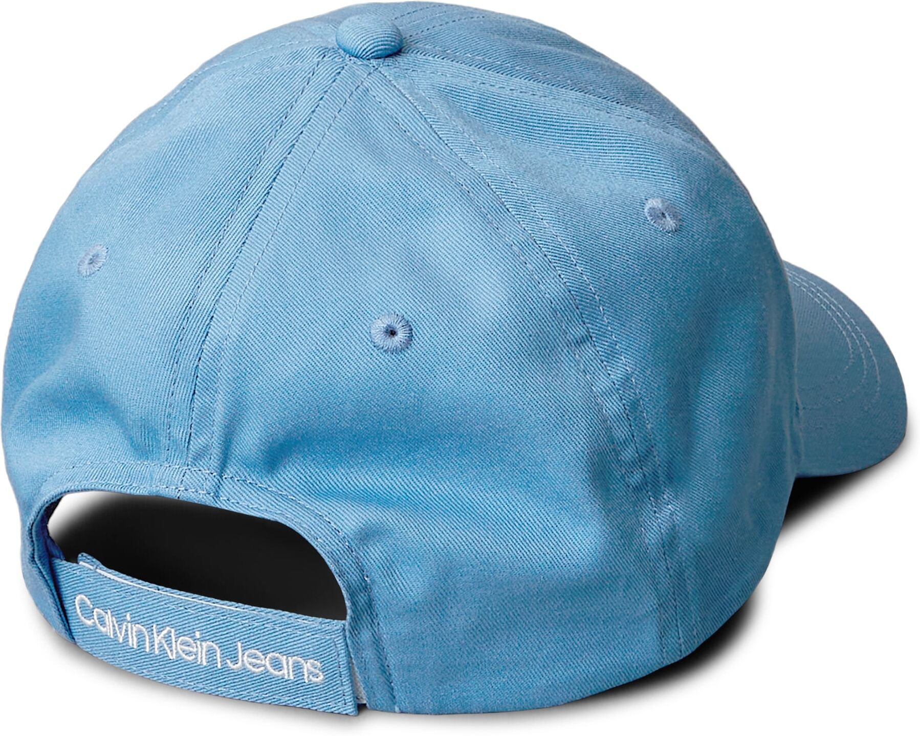 Baseball Cap CALVIN KLEIN JEANS, Jungen, Gr. S/M, blau (provence), Baumwolle, Caps Baseball Cap, mit Logostickerei provence S/M