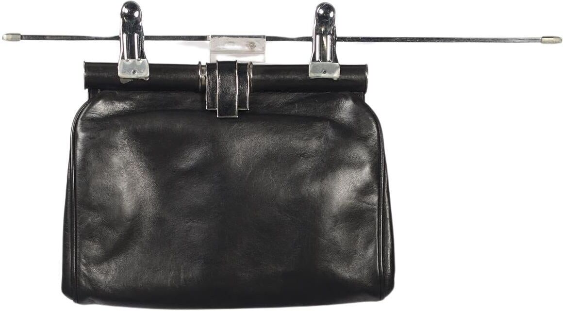 Escada Damen Handtasche klein Leder, Schwarz, Leder - Second Hand