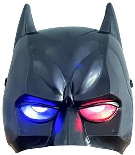 Uplifted Goods LED Superhero Cosplay Character Mask batman