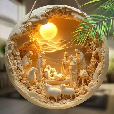 Rustic Farmhouse Religious Holiday Table Decor Rustic Farmhouse Religious Holiday Table Decor