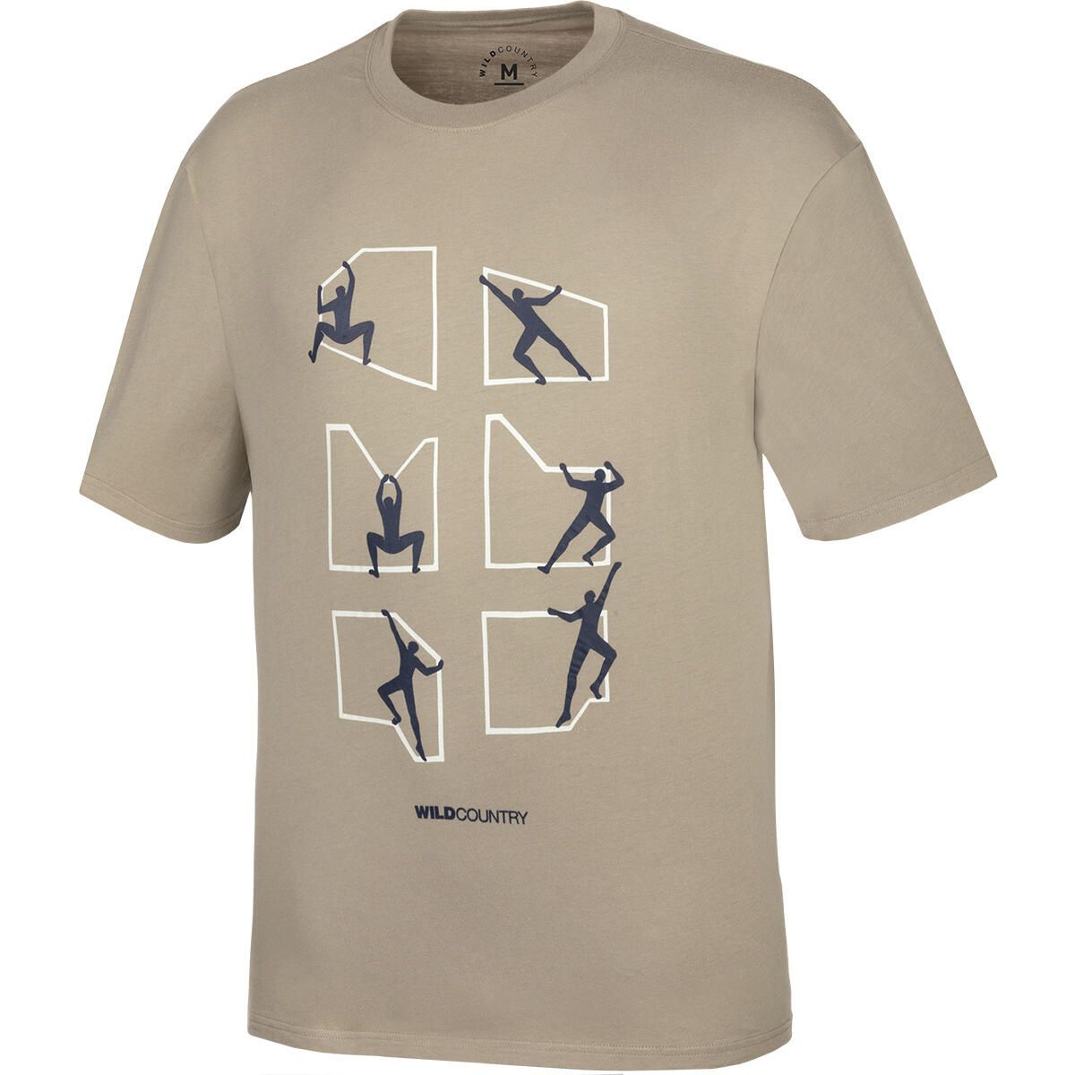 Wild Country Sequence M T-shirt brindle (7230) M 40-0000095320-7230-M