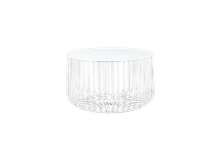 Table basse - Livin24 - Senna - Métal - Blanc - 37x62 cm
