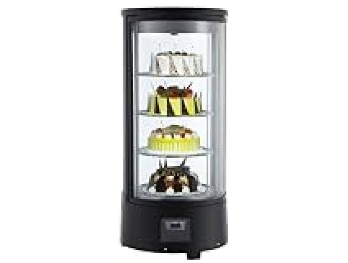CombiSteel Vitrine Réfrigérée à Gâteaux - 72 L Rotative