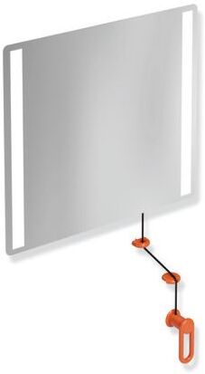 Hewi 801 Kipp-Lichtspiegel LED 801.01.40036 600x540x6mm, koralle