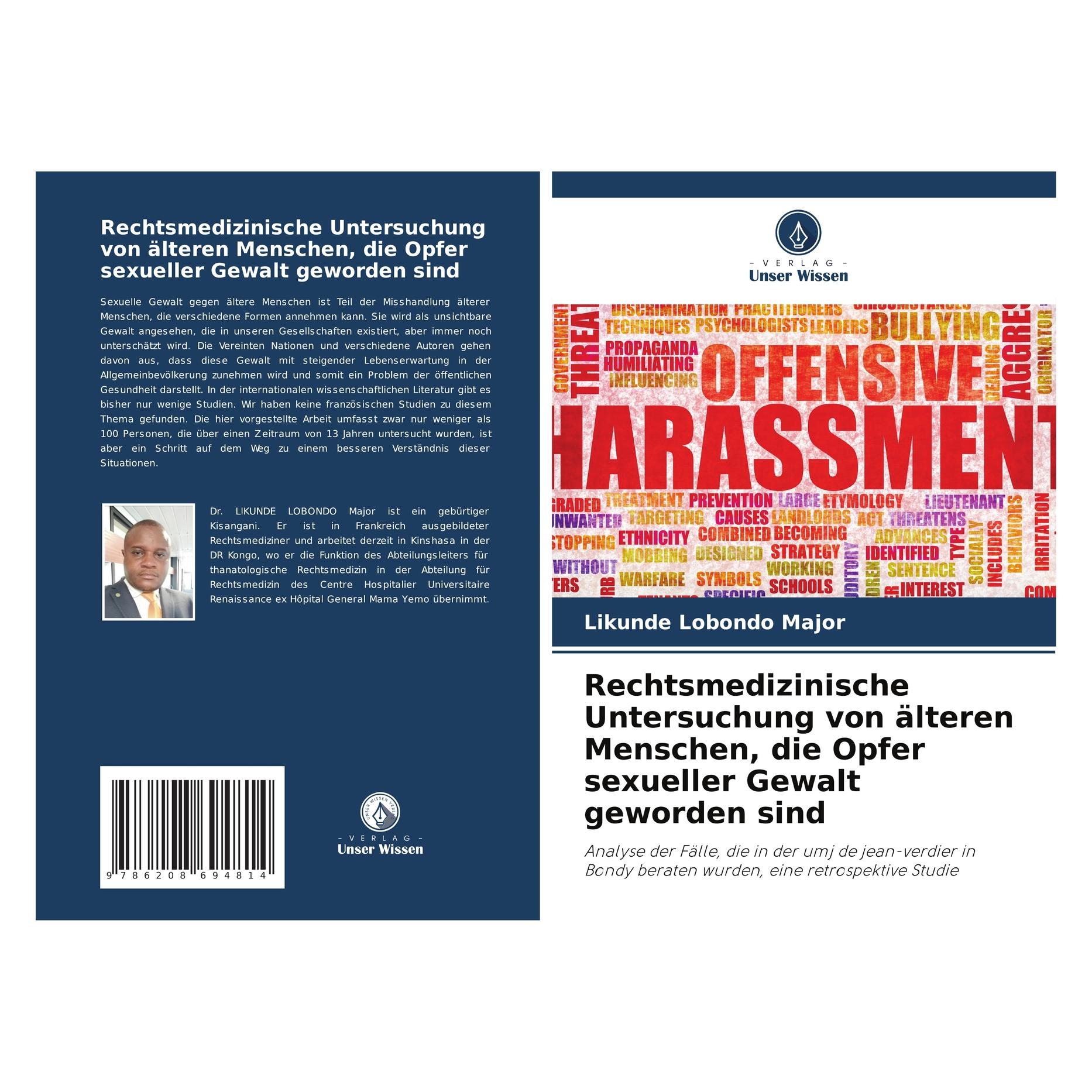 Bod Rechtsmedizinische Untersuchung von älteren Menschen, die Opfer sexueller Gewalt (57210863)