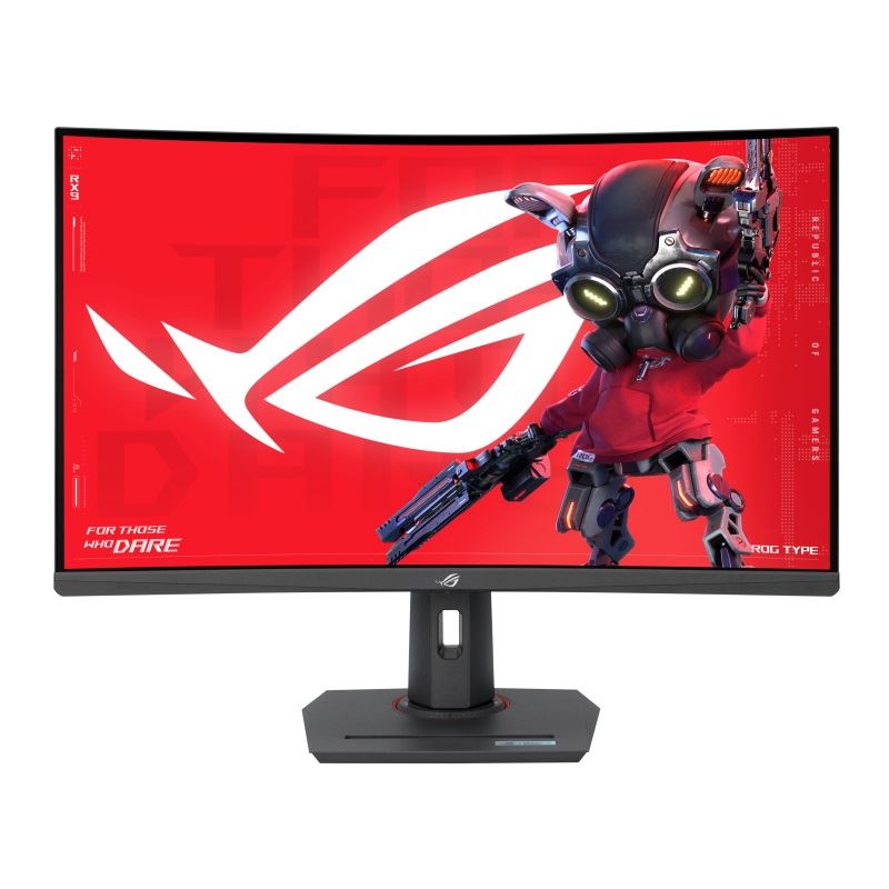 31.5" (80,01cm) Asus ROG Strix XG32WCMS schwarz 2560x1440 1xDisplayPort 1.4 / 1xHDMI 2.1 / 1x USB-C mit Displayport