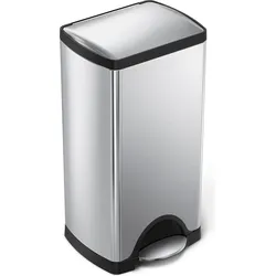 Simplehuman Pedal-Mülleimer 30 l rechteckig