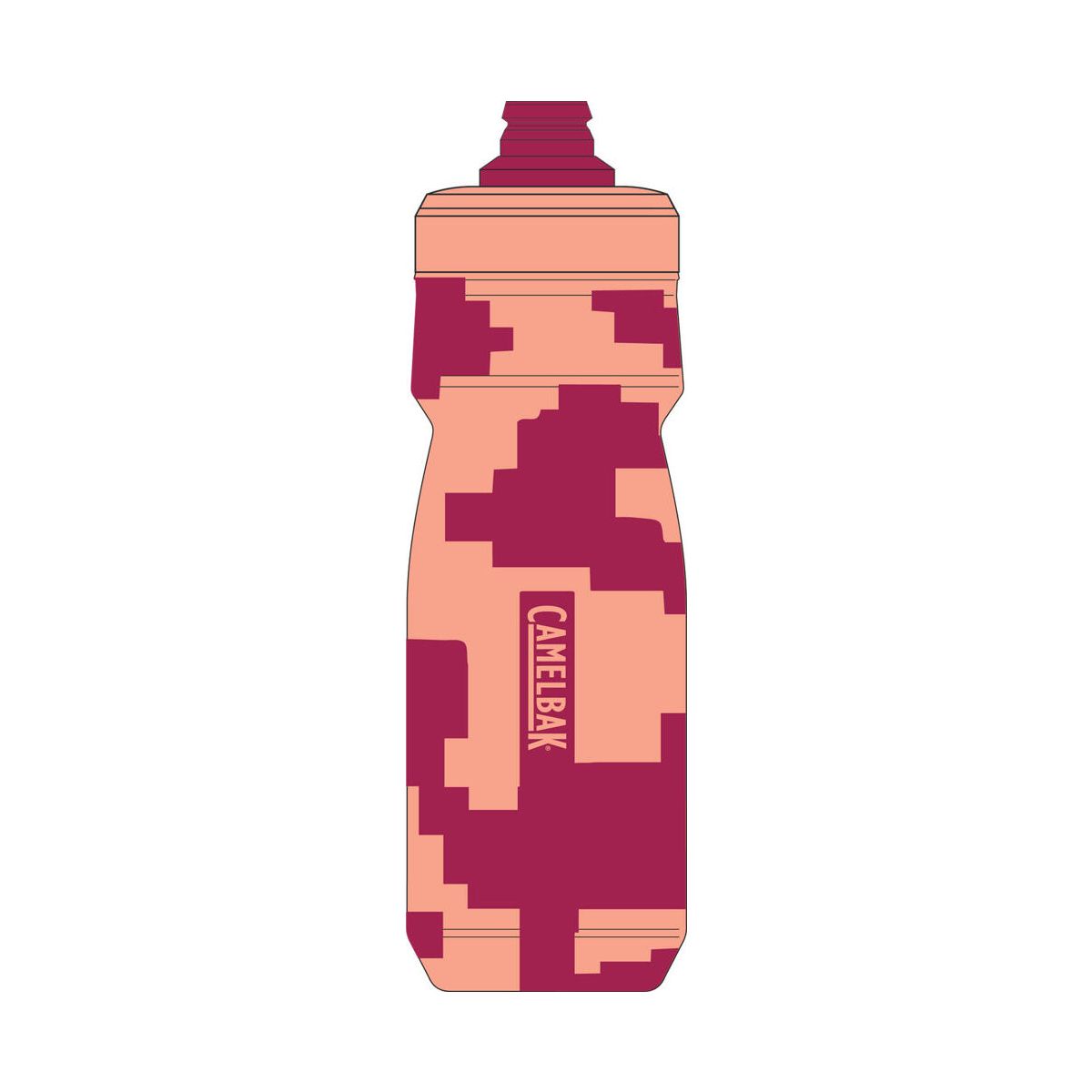 Camelbak Podium Dirt Chill 620ML berry digi camo 360046-010