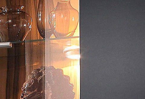LED Glaskantenbeleuchtung HÖLTKEMEYER, weiß, 2 Stk., Leuchten, LED Glaskantenbeleuchtung, Ufo-Clip-Beleuchtung