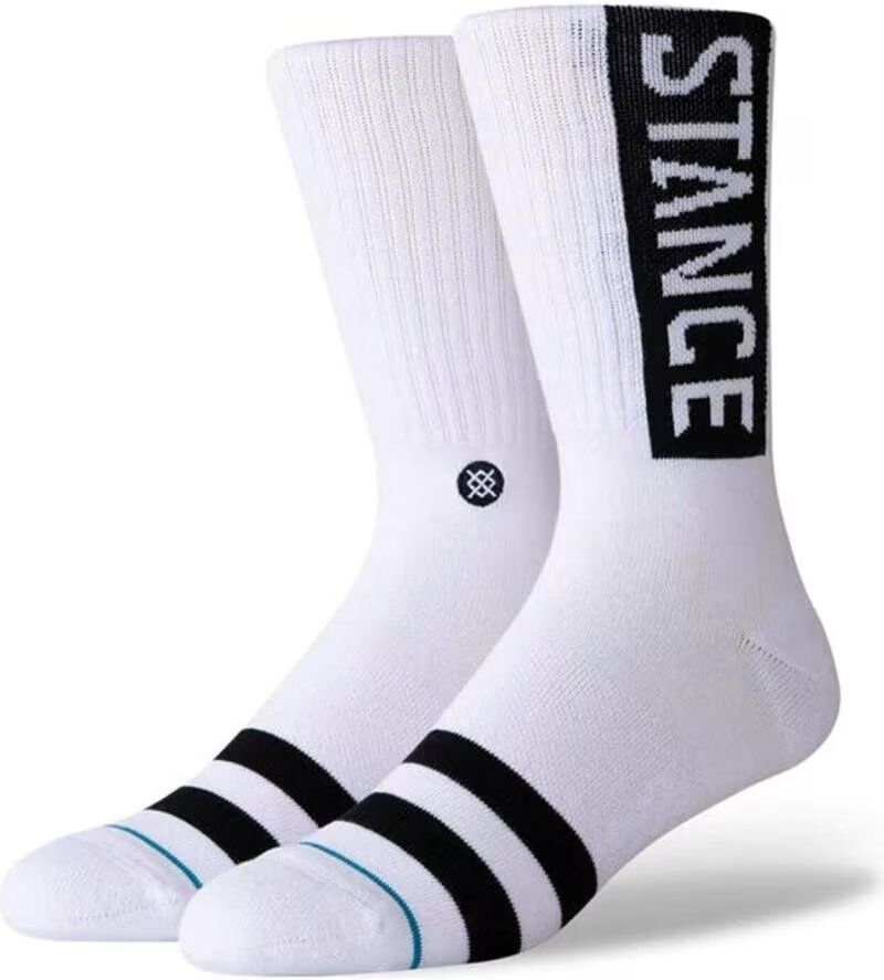 Stance Calcetines Og Blancos Unisex L Hombre