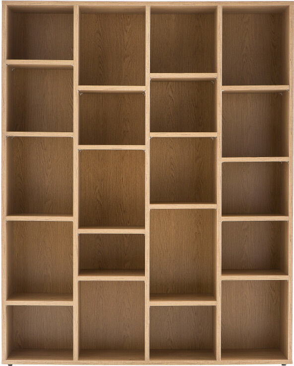 Miliboo Design-Bücherregal Holz eichefarben RYTHM
