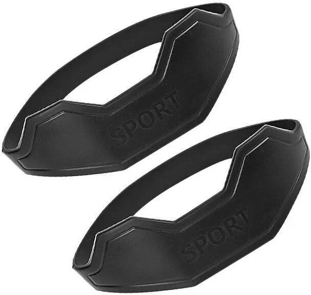 INF Silikon-Patellaband, 1 Paar – Stoßdämpfend, elastisch, fixierend Schwarz