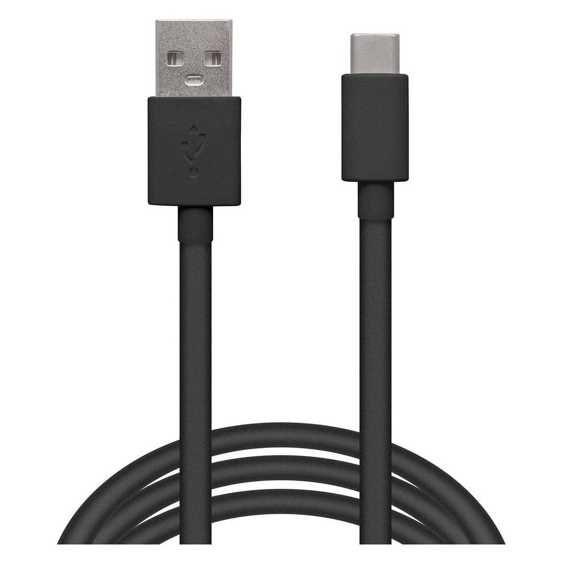 Delight kábel - USB-C töltőkábel (USB-C apa be-/kimenet 2m, fekete) (2 m) (TBKDELIGHT55550BK2)