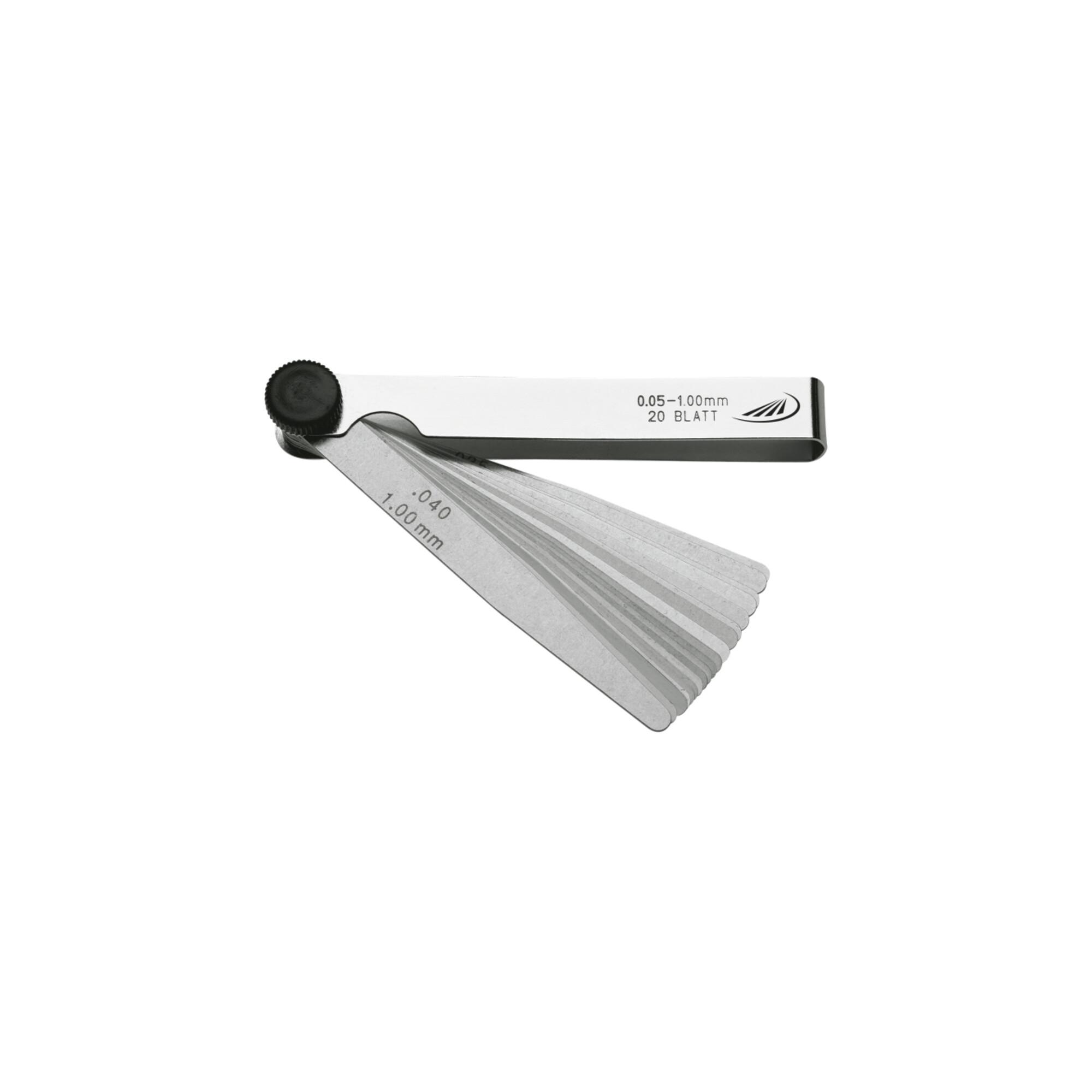 Helios Preisser Fühlerlehre Messbereich 0,10 - 0,50 mm Länge 100 mm ; Helios-Preisser (606132)