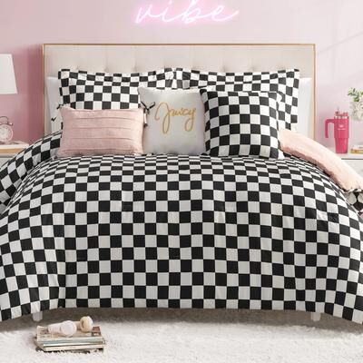 Juicy Couture Juicy Reversible Cabana Stripe Bedding Set