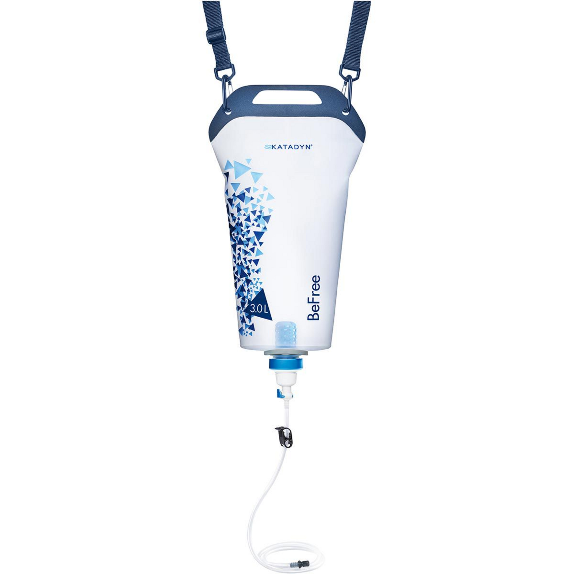 Katadyn BeFree Gravity Wasserfilter Wasseraufbereitung transparent 3L Größe 3L Camping