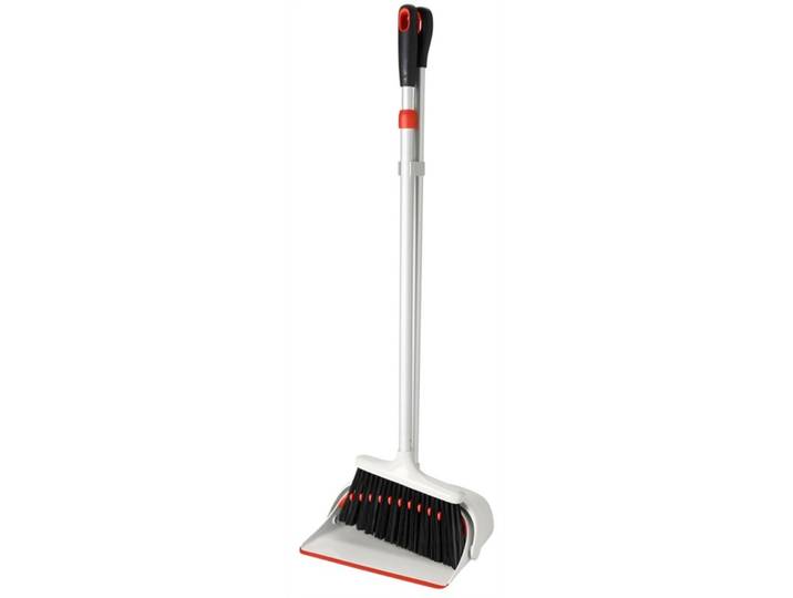 Kehrschaufel-Set Oxo Silber/Schwarz Aluminium/Kunststoff T 8 cm