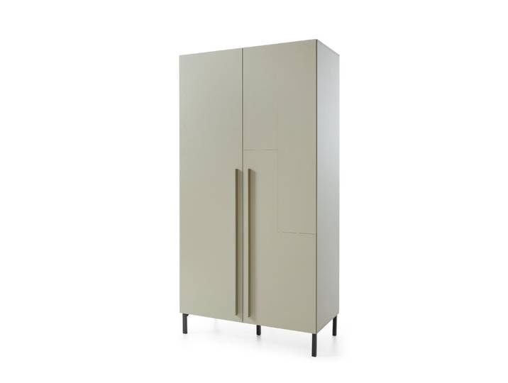 Kleiderschrank – SERGIO System 02 – Hellgrau