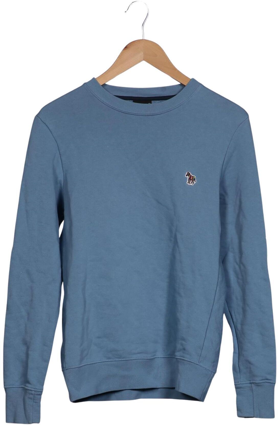 PS Paul Smith Damen Sweater, Hellblau, Gr. XS, Baumwolle - Second Hand