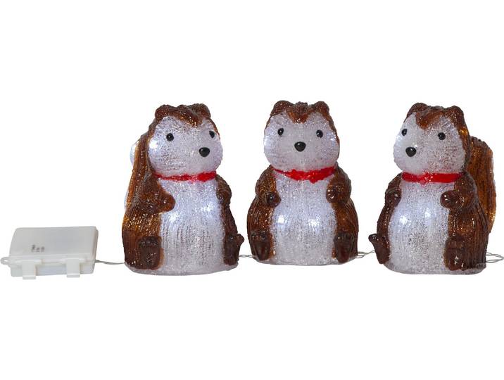 Dekofigur Trading LED-Figur Crystalo , braun, B:120cm H:15cm T:11cm, Dekofiguren, Dekofigur