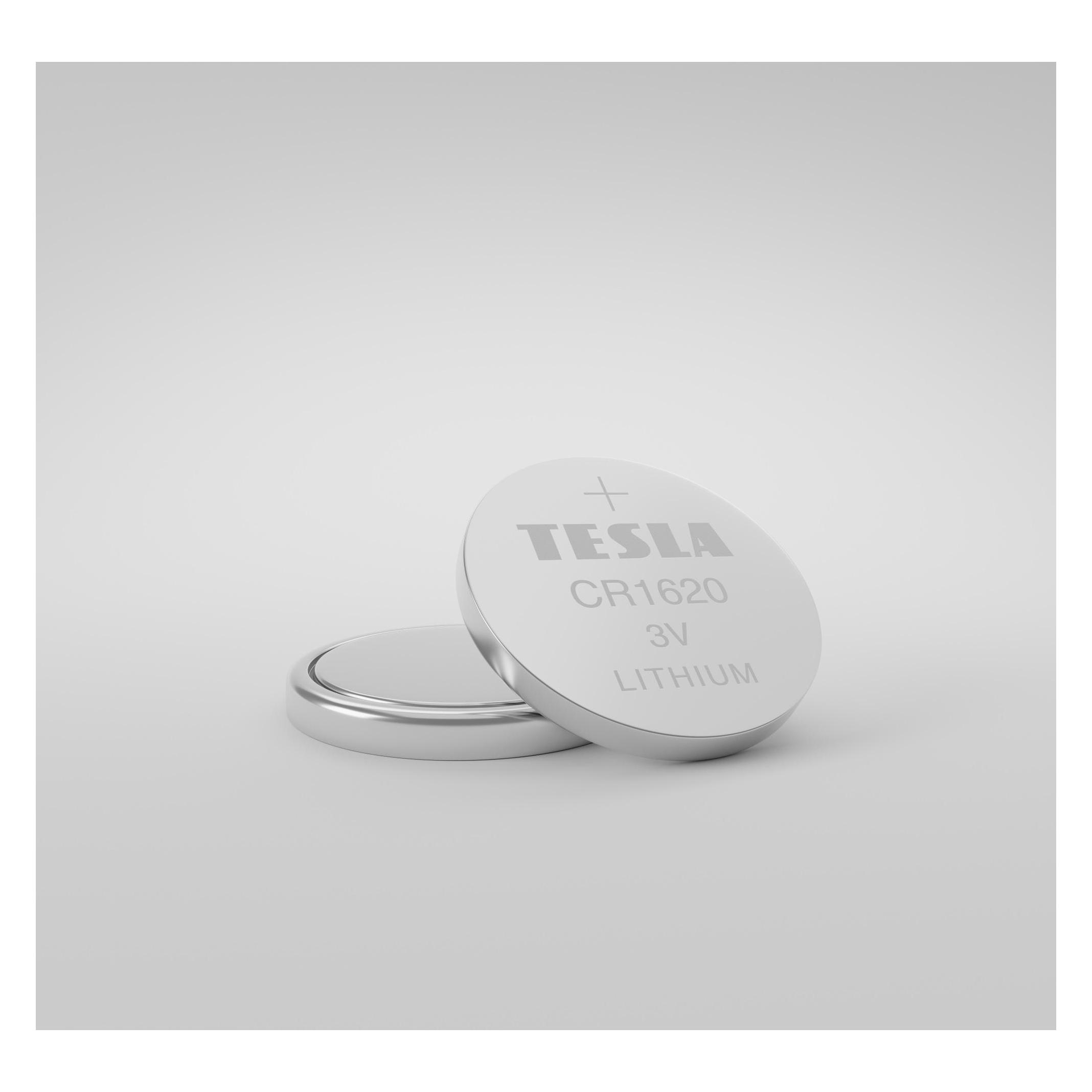 Tesla CR 1620 5 Stück Knopfbatterien (5 Stk., CR1620) (1099137057)