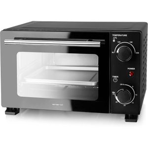 Emerio Minibackofen MO-124451, 800 Watt, schwarz, 10 Liter