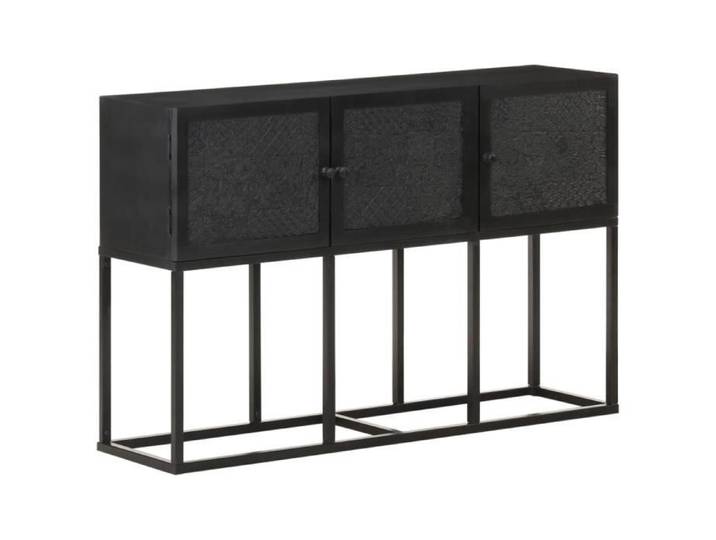JILL - TOP Buffet 115x30x76 cm Bois massif de manguier - Commode Buffet bas bahut Moderne FR6885