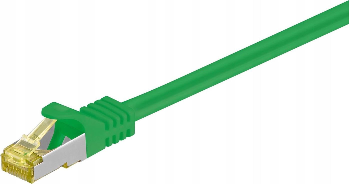 MicroConnect SFTP703G Cat7 S/FTP Netwerkkabel met RJ-45 connectoren, 3 meter, groen