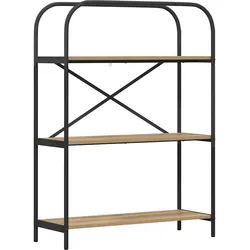 vidaXL Regal Eiche handwerklich 80 x 30 x 109 cm Holzwerkstoff
