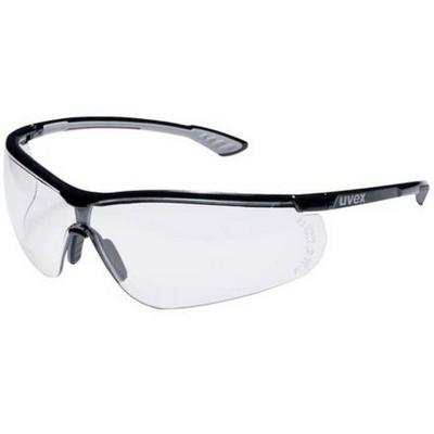 uvex sportstyle 9193080 Schutzbrille inkl. UV-Schutz Grau, Schwarz EN 166, EN 170 DIN 166, DIN 170