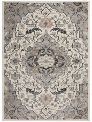 Nourison Elation Persian Floral Medallion Area Rug