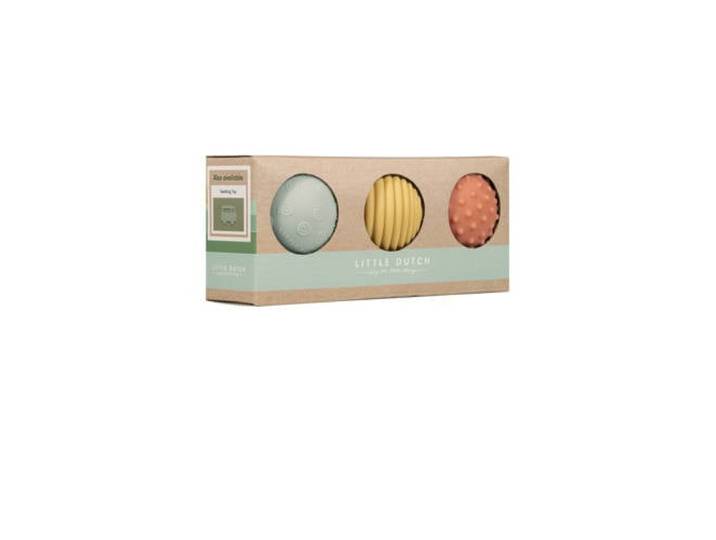Little Dutch Farm Zintuig Ballen set 3 stuks