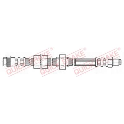 QUICK BRAKE Bremsschlauch 32408 für RENAULT
