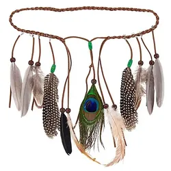 Haarschmuck "Indianer", natur