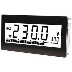 TDE Instruments Digalox DPM36-AV 4-stelliges Multimeter Einbauinstrument 300 V AC/DC 10 A AC/DC LCD Beleuchtung weiss