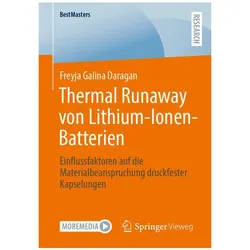 Thermal Runaway von Lithium-Ionen-Batterien, Fachbücher
