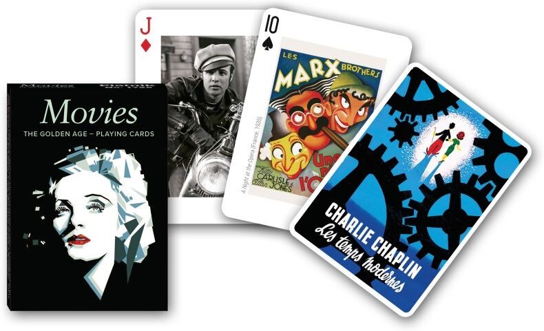 Jeu de 55 cartes Movies : The Golden - Piatnik