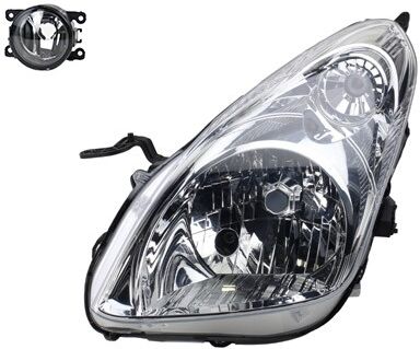 NP24 Scheinwerfer Halogen passend für Nissan Pixo Ua0 06/2009 - H4 Li. Fahrer + Nebel